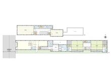 【京都府/京都市下京区若宮通五条上る】京都市下京区若宮通五条上る布屋町　戸建 間取り図