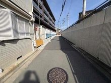【京都府/京都市東山区芳野町】京都市東山区建仁寺町五条下る一丁目東入芳野町 前面道路
