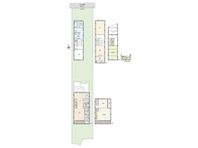 【京都府/京都市上京区五辻通七本松西入2丁目】京都市上京区五辻通七本松西入2丁目西柳町　戸建 間取り図