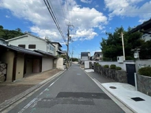 【京都府/京都市右京区龍安寺塔ノ下町】京都市右京区龍安寺塔ノ下町 前面道路