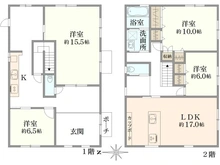 【京都府/京都市中京区壬生高樋町】京都市中京区壬生高樋町 間取り図