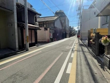 【京都府/京都市中京区麩屋町通夷川上る】京都市中京区麩屋町通夷川上る笹屋町 前面道路