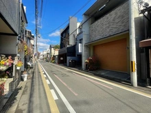 【京都府/京都市中京区麩屋町通夷川上る】京都市中京区麩屋町通夷川上る笹屋町 前面道路