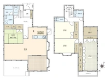 【兵庫県/神戸市西区美賀多台】神戸市西区美賀多台2丁目　中古戸建 間取り図