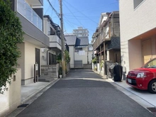 【兵庫県/神戸市東灘区深江南町】神戸市東灘区深江南町四丁目　中古戸建 前面道路