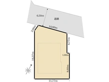 【神奈川県/横浜市泉区岡津町】泉区岡津町　中古一戸建 区画図