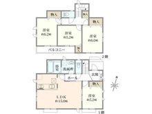 【神奈川県/大和市福田】大和市福田5丁目　新築戸建　D号棟 間取り図