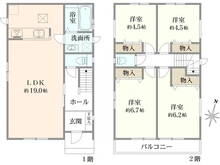 【神奈川県/大和市福田】大和市福田5丁目　新築戸建　I号棟 間取り図