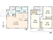 【神奈川県/横浜市青葉区大場町】横浜市青葉区大場町　新築戸建 間取り図