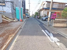 【神奈川県/横浜市戸塚区深谷町】戸塚区深谷町　新築戸建B号棟 前面道路