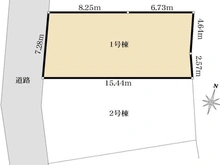 【神奈川県/横浜市旭区南希望が丘】旭区南希望が丘　新築戸建　1号棟 区画図