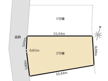 【神奈川県/横浜市旭区南希望が丘】旭区南希望が丘　新築戸建　2号棟 区画図
