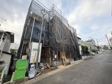 【神奈川県/横浜市瀬谷区三ツ境】横浜市瀬谷区三ツ境　新築戸建 建築中の外観