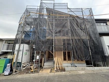 【神奈川県/横浜市瀬谷区三ツ境】横浜市瀬谷区三ツ境　新築戸建 建築中の外観