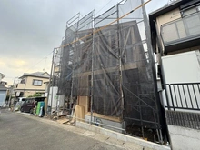 【神奈川県/横浜市瀬谷区三ツ境】横浜市瀬谷区三ツ境　新築戸建 建築中の外観