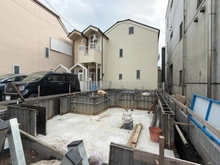 【神奈川県/横浜市瀬谷区三ツ境】横浜市瀬谷区三ツ境　新築戸建 建築中の外観