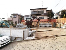 【神奈川県/横浜市旭区笹野台】旭区笹野台4丁目　新築戸建 現地（建築前）