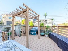 【神奈川県/横浜市保土ケ谷区上菅田町】保土ケ谷区上菅田町　中古注文住宅 ウッドデッキ