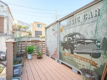 【神奈川県/横浜市保土ケ谷区上菅田町】保土ケ谷区上菅田町　中古注文住宅 ウッドデッキ