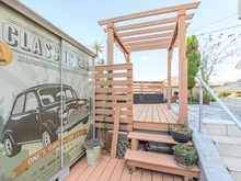 【神奈川県/横浜市保土ケ谷区上菅田町】保土ケ谷区上菅田町　中古注文住宅 ウッドデッキ