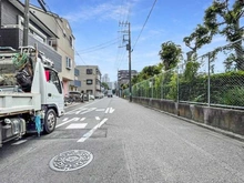 【神奈川県/川崎市幸区戸手】川崎市幸区戸手4丁目　新築戸建　2号棟／全10棟 前面道路