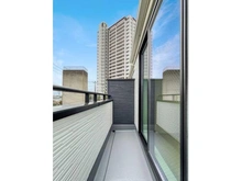 【神奈川県/川崎市幸区戸手】川崎市幸区戸手4丁目　新築戸建　3号棟／全10棟 バルコニー：3階北西部分