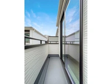 【神奈川県/川崎市幸区戸手】川崎市幸区戸手4丁目　新築戸建　3号棟／全10棟 バルコニー：3階南東部分