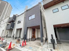 【神奈川県/川崎市幸区戸手】川崎市幸区戸手4丁目　新築戸建　3号棟／全10棟 外観：全10棟中央