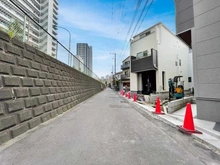 【神奈川県/川崎市幸区戸手】川崎市幸区戸手4丁目　新築戸建　7号棟／全10棟 前面道路