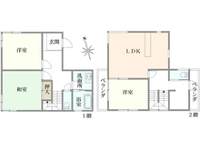 【神奈川県/横浜市旭区東希望が丘】旭区東希望が丘　中古戸建 間取り図