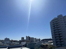 【神奈川県/藤沢市片瀬】藤沢市片瀬3丁目　中古戸建 眺望：ウッドデッキより