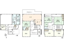 【東京都/江東区海辺】江東区海辺 中古一戸建て 間取り図
