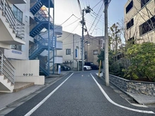 【東京都/港区高輪】港区高輪四丁目戸建 前面道路