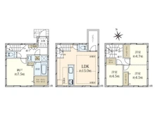 【東京都/墨田区東向島】墨田区東向島6丁目　中古戸建 間取り図