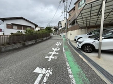 【兵庫県/西宮市甲陽園西山町】西宮市甲陽園西山町　中古戸建 前面道路