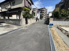 【兵庫県/伊丹市中野東】伊丹市中野東一丁目 新築戸建 前面道路