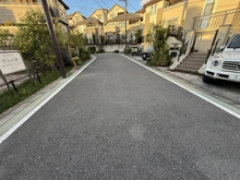 【大阪府/吹田市円山町】プラウドシーズン千里円山町 STAGE70 前面道路