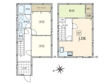 【兵庫県/尼崎市東本町】尼崎市東本町四丁目 中古戸建 間取り図