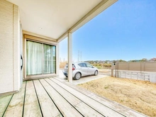 【千葉県/千葉市花見川区武石町】千葉市花見川区武石町一丁目　中古戸建 庭