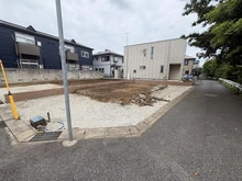 【千葉県/千葉市中央区星久喜町】千葉市中央区星久喜町　新築戸建　1号棟 現地（建築前）：全2区画　
写真　手前側