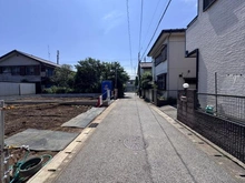 【千葉県/千葉市花見川区柏井】千葉市花見川区柏井一丁目　新築戸建　1号棟 前面道路
