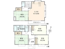 【埼玉県/所沢市宮本町】所沢市宮本町1丁目　中古戸建 間取り図
