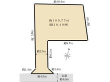 【埼玉県/所沢市宮本町】所沢市宮本町1丁目　中古戸建 区画図