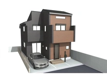 【東京都/練馬区関町南】練馬区関町南3丁目　新築戸建 完成予想図：図面を基に描き起したもので、実際とは多少異なる場合があります。