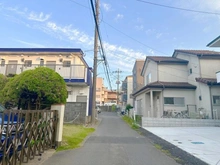 【埼玉県/所沢市旭町】所沢市旭町　中古戸建 前面道路