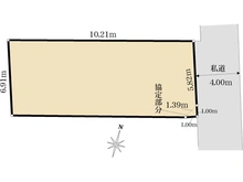 【埼玉県/所沢市旭町】所沢市旭町　中古戸建 区画図