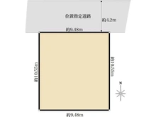【埼玉県/川越市むさし野南】川越市むさし野南　中古戸建 区画図