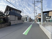 【埼玉県/所沢市花園】所沢市花園1丁目 中古戸建 前面道路