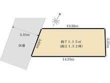 【東京都/杉並区善福寺】杉並区善福寺一丁目　中古戸建 区画図