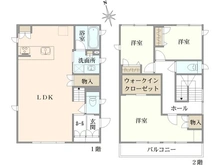 【埼玉県/入間市下藤沢】入間市下藤沢3丁目　中古戸建 間取り図